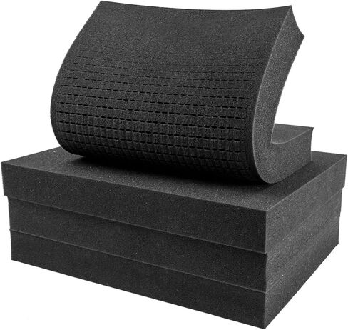 16 × 12 × 2EN ، إدراج رغوة المسلح المسبق البريز 4Pack ، حشوة قابلة للتخصيص قابلة للتخصيص قابلة للتخصيص لقطع غيار الأسلحة ، صناديق الأدوات ، أكياس الكاميرا وحماية المعدات الدقيقة in Kuwait