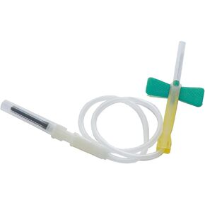 50pcs إبر مجموعة الدم ، إبر فراشة 21g 21g × 3/4 "× 12" معقمة ملفوفة بشكل فردي in Kuwait