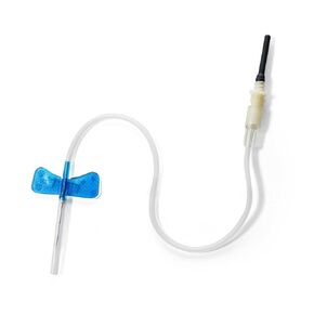 إبر جمع الدم ، 23 غجور فراشة إبر 0.75 "× 7" معقمة ملفوف بشكل فردي 100 in Kuwait