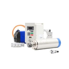 220 فولت 2.2 كيلو وات ER20 مجموعة مغزل مبرد المياه 4 محامل و 2.2 كيلو وات العاكس VFD و 80 مم و 75 واط مضخة المياه (محمل كرة سيراميك) in Kuwait