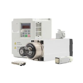 220 فولت 2.2 كيلو واط ER25 الهواء المبرد من المغزل الخشبي 4pcs محامل كرة سيراميك 0.01 ملم و 2.2 كيلو واط VFD/العاكس (380 فولت) in Kuwait