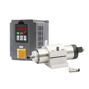 800W ER11 محرك مغزل مبرد هواء 65 ملم يبرد 4 محرك محرك و 1.5 كيلو وات VFD العاكس وفوضى 65 ملم in Kuwait