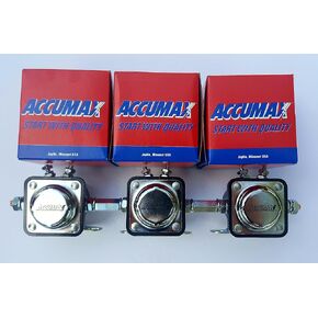Solenoids Set of 3 with Coupling Nuts Included for Low Rider & More USA Made in Saudi Arabia