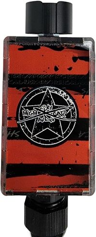 Shca Mid Printed Flag Bass Knob (رمادي/أسود) in Kuwait