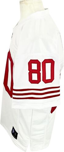 Jerry Rice Jersey White San Francisco | Unisex Adult Sizes S-5XL Unsigned Custom Sewn Stitched in Saudi Arabia