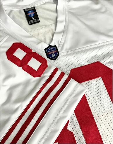 Jerry Rice Jersey White San Francisco | Unisex Adult Sizes S-5XL Unsigned Custom Sewn Stitched in Saudi Arabia