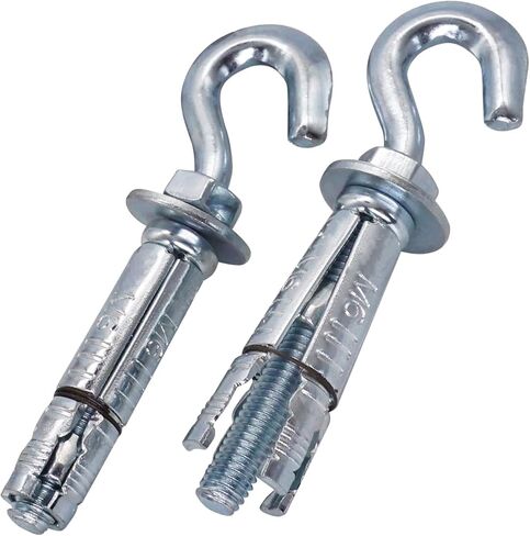 (Pack of 2) Anchor Bolts with Hooks 5/16" (M8), Expansion Dowels, Expansion Hooks, Concrete Anchor in Saudi Arabia
