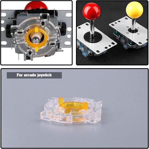 SING F LTD 2Pcs GT-Y Octagonal Restrictor Gate Replacement Compatible with Sanwa JLF Series JLF TP 8YT (SK) JLF TP 8Y (SK) JLF TP 8S (SK) Plastic in Saudi Arabia