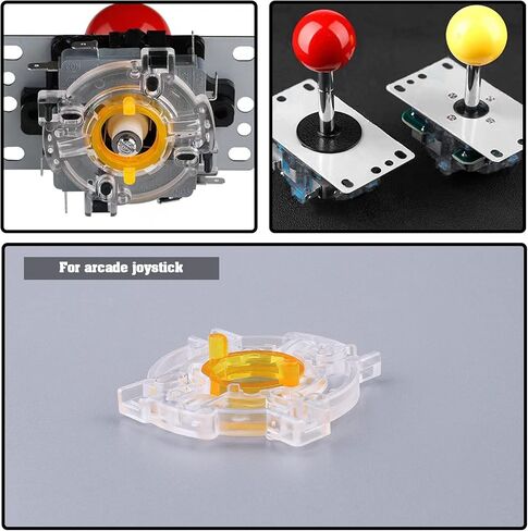 SING F LTD 2Pcs GT-Y Octagonal Restrictor Gate Replacement Compatible with Sanwa JLF Series JLF TP 8YT (SK) JLF TP 8Y (SK) JLF TP 8S (SK) Plastic in Saudi Arabia
