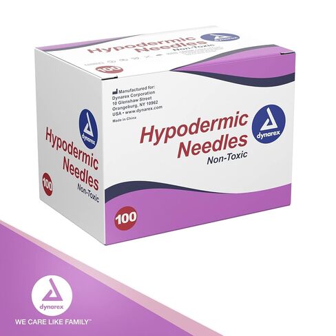 Dynarex يمكن التخلص من الإبرة تحت الجلد 18G ، 1 "الإبرة - 6960 ، 100 عدد in Saudi Arabia