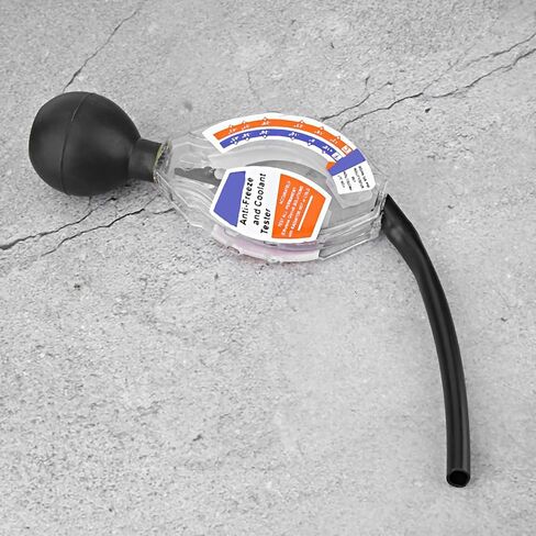 Tester Automotive, ABS Antifreeze Coolant Tester, Dial Type Battery Hydrometer, High Accuracy Antifreeze Freezing Point Detector 5.31in for Checking Coolant State in Saudi Arabia