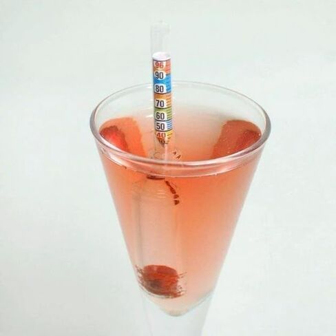 Small Pocket Alcoholmeter Spirtometer Hydrometer Alcohol Meter Tester 0-96% in Saudi Arabia