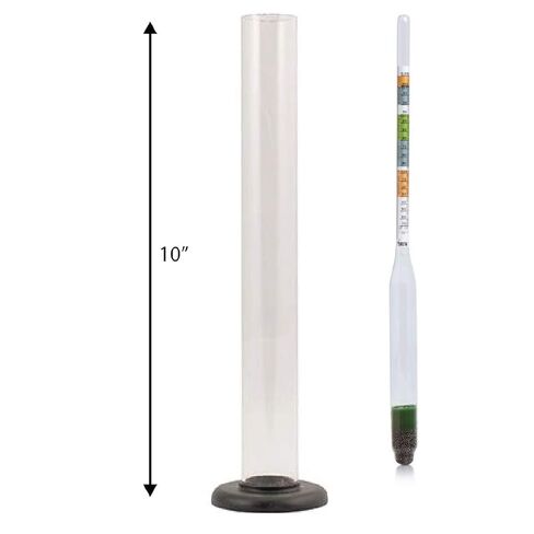 Fermtech Wine Beer Test Jar, Triple Scale Hydrometer and 18" Wine Thief in Saudi Arabia