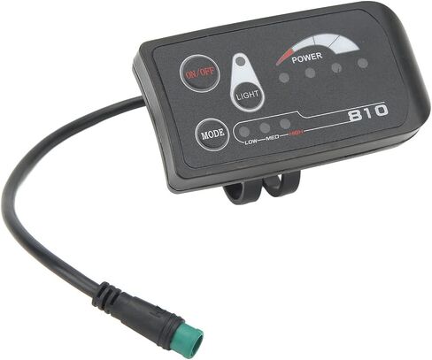 Electric Bike LED Display Meter with 8102 5P Connector 36V Electric Scooter Panel Compatible with Electric Ycles LED Display Panel for Bike Display Panel for Scooter (24V) in Kuwait