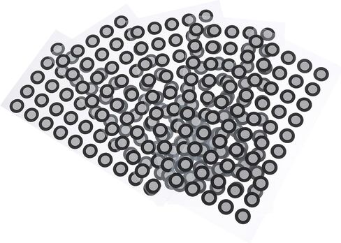 Amosfun 5 Sheets Reflective Film Marker Points 0.15mm High Reflective Tear-Resistant Dots for 3D Measurement Accurate Reference Points for 3D Devices in Saudi Arabia