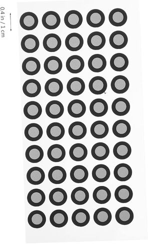 Amosfun 5 Sheets Reflective Film Marker Points 0.15mm High Reflective Tear-Resistant Dots for 3D Measurement Accurate Reference Points for 3D Devices in Saudi Arabia