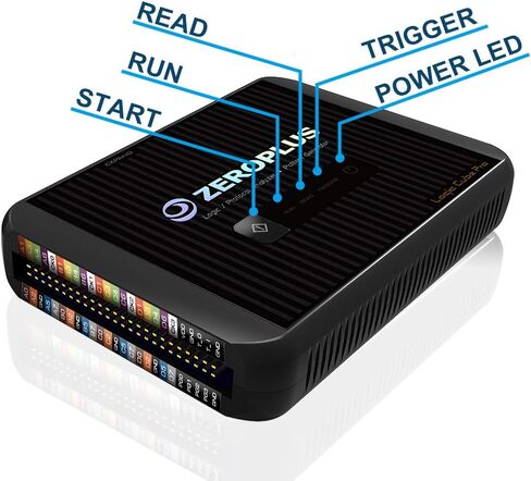 محلل المنطق القائم على أجهزة الكمبيوتر الشخصي Zeroplus-LAP-C Pro 16-channels ، 64 ميجابايت لكل قناة ، قياس الإشارات الرقمية ، تحليل البروتوكول ، المحمول ، تصحيح الأخطاء والبرمجة MCU. in Saudi Arabia