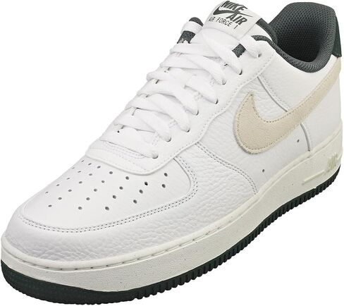 Nike Air Force 1 '07 LV8 Men's Shoes (FN5832-101, Sail/Coconut Milk/White/Khaki) Size 13 in Saudi Arabia