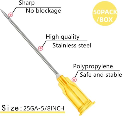 25g 5/8 in - 50 Pack 1ml/1cc Opants Industrial Scientific Lab ، حزمة فردية in Kuwait