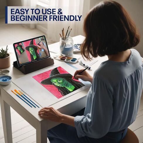 Painting4Real DIY Painting Kits for Adults and Kids with Video Tutorials: Learn to Paint Cherries – How to Paint with Acrylic Paint Kit – Painting & Art Supplies Kit – 9 Piece Acrylic Paint Set in Saudi Arabia
