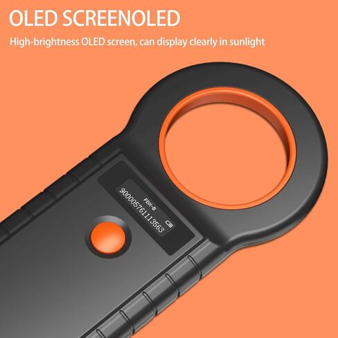 Pet Microchip Reader Animal Microchip Pet Tag Scanner ID Reader RFID EMID Animal Handheld Reader in Saudi Arabia