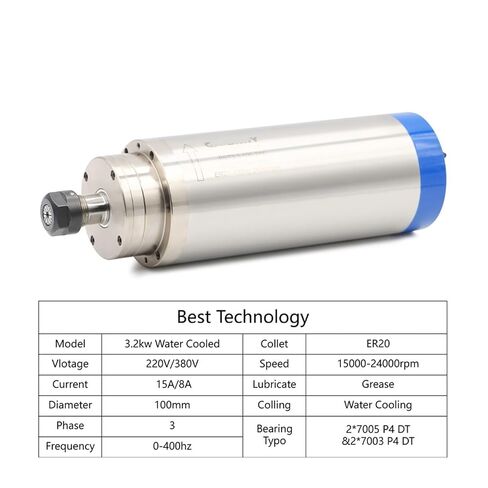 3.2kw ER20 محرك مغزل خشبي in Kuwait