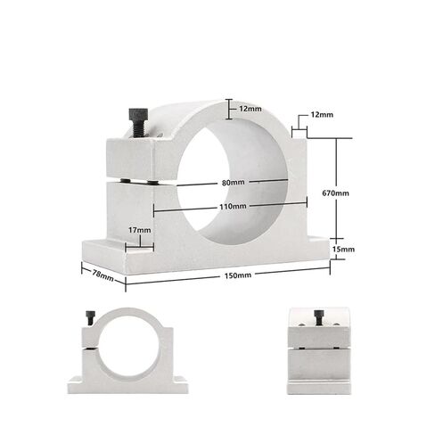 220 فولت 2.2 كيلو وات ER20 مجموعة مغزل مبرد المياه 4 محامل و 2.2 كيلو وات العاكس VFD و 80 مم و 75 واط مضخة المياه (محمل كرة سيراميك) in Kuwait