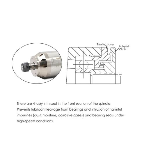 4.5kw ER20 D100MM ماء مبرد 380V 220V 400Hz محرك الخزانة المحرك (220 فولت) in Kuwait