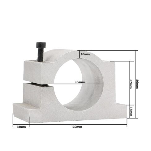 800W ER11 محرك مغزل مبرد هواء 65 ملم يبرد 4 محرك محرك و 1.5 كيلو وات VFD العاكس وفوضى 65 ملم in Kuwait