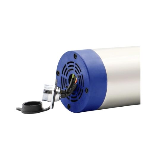 220 فولت 2.2 كيلو واط ER20 محرك المغزل المبرد بالهواء 80 مم DIY المبرد بالهواء 4 محامل (محمل كرة سيراميك ، 380 فولت) in Kuwait