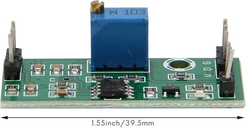 3pcs LM393 3.5-24V وحدة مقارنة الجهد مع مؤشر LED عالي مستوى الإخراج المقارنة المقارن in Kuwait