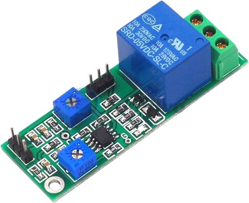 1pcs 5V Hysteresis Voltage Comparator Module Threshold Adjustable High Level and Switch Dual Output Jitter Comparator Board in Saudi Arabia