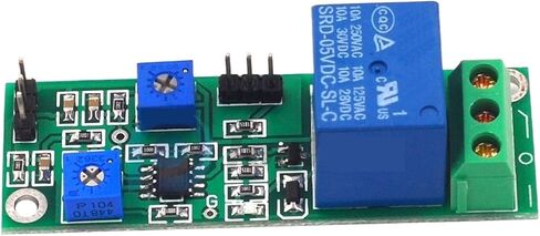 1pcs 5V Hysteresis Voltage Comparator Module Threshold Adjustable High Level and Switch Dual Output Jitter Comparator Board in Saudi Arabia