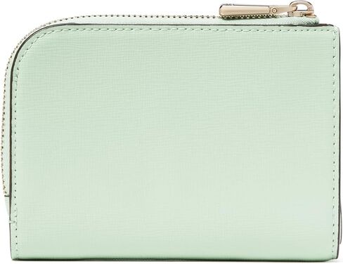 kate spade new york Devin Painterly Bouquet Embossed Smooth Leather Small Compact Wallet, Cedar Stand Multi in Saudi Arabia