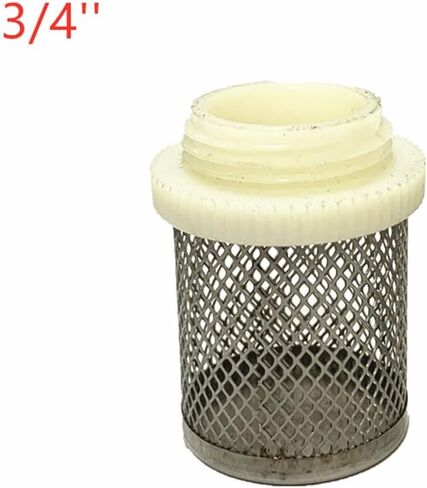 garden hose strainer，Hose Strainer Garden Hose Strainer Irrigation Filter, Stainless Steel Filter for Rain Barrel, Pump Suction Strainer with Hose Filter Basket for Garden Irrigation(3/4inch) in Saudi Arabia