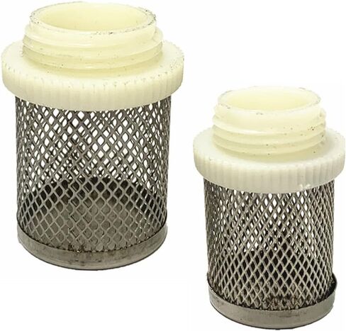 garden hose strainer，Hose Strainer Garden Hose Strainer Irrigation Filter, Stainless Steel Filter for Rain Barrel, Pump Suction Strainer with Hose Filter Basket for Garden Irrigation(3/4inch) in Saudi Arabia