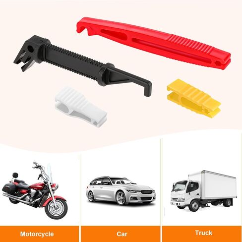8PCS Fuse Puller, 4 Sizes Plastic Automotive Fuse Puller Tool, Insertion Removal Car Fuses Pull Tool Replacement, Repairing Supply Kit, Relay Plier for Car Motorcycle Truck in Saudi Arabia