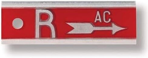 X-Ray Markers (Aluminum) - Arrow, Left & Right Set, 1/2" Lead Letters "L" & "R", 1" Arrow, Custom in Saudi Arabia