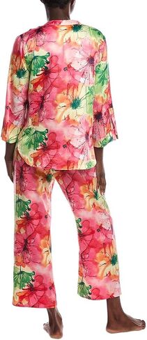 N Natori Women's Radiance-Satin Long Sleeve Pj Length 25" Inseam 26" in Saudi Arabia