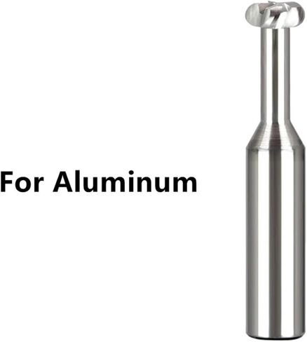 T Slot End Mill, Radius Corner T-Slot Milling Carbide T Type End Mill Concave Arc Machining D3-D20 in Saudi Arabia