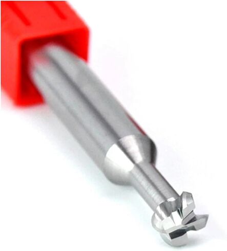 T Slot End Mill, Radius Corner T-Slot Milling Carbide T Type End Mill Concave Arc Machining D3-D20 in Saudi Arabia