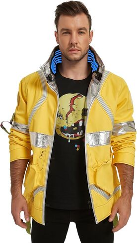 Cosplay Costumes, Men & Women Game Anime Role Play Costume Outfits Novelty Clothing Motorcycle Bomber Jacket in Kuwait