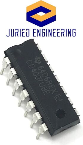 CD4007UBE CD4007 CMOS Dual Complementary Pair Plus Inverter Breadboard-Friendly (Pack of 2) in Saudi Arabia