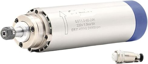 1.5KW ER11 220V/380V air-cooled spindle motor 65mm diameter 4 balls(380v) in Saudi Arabia