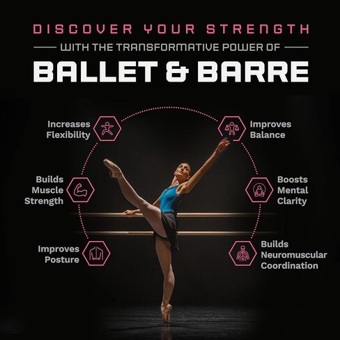 VITA Barre Wall-Mounted Single Ballet Barre, Classic WB15, Wood | Fixed Height, Made in USA, Home, Studio or Gym Exercise Equipment for Kids & Adults | Dance, Fitness, Pilates in Saudi Arabia