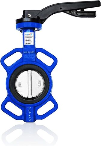 UNOX (DN80) 3 inch Wafer Type Butterfly Valve – AISI304 Stainless Steel Disc, Cast Iron Body, EPDM Gasket, PN16 – Industrial Flow Control Valve - Durable Construction in Kuwait