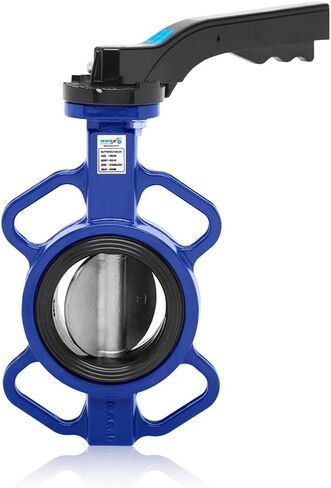 UNOX (DN80) 3 inch Wafer Type Butterfly Valve – AISI304 Stainless Steel Disc, Cast Iron Body, EPDM Gasket, PN16 – Industrial Flow Control Valve - Durable Construction in Kuwait