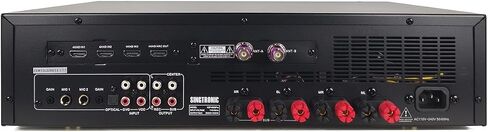 KSP-6000Pro 6000W Professional 3-in-1 Digital Karaoke Amplifier | 4-Channel Sound Processor + Wireless Mics + Anti-Feedback | Class D Power | Home or Stage Use in Saudi Arabia