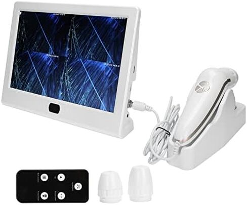Ymiko Skin analyzerScalp Detector,12Inch Skin Scalp Detector Multifunctional Rechargeable Hair Follicle Skin Analyser Machine 110240V(US Plug) Skin Analyzer in Saudi Arabia