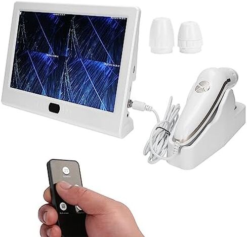 Ymiko Skin analyzerScalp Detector,12Inch Skin Scalp Detector Multifunctional Rechargeable Hair Follicle Skin Analyser Machine 110240V(US Plug) Skin Analyzer in Saudi Arabia